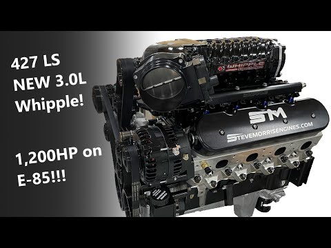 NEW 3.0L Whipple LS Engine Dyno!  1,200HP on E85!!!