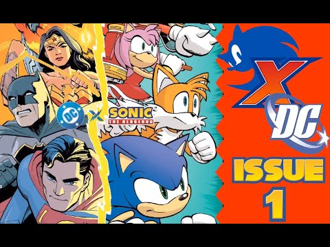 SONIC X DC ISSUE #1 COMIC DUB