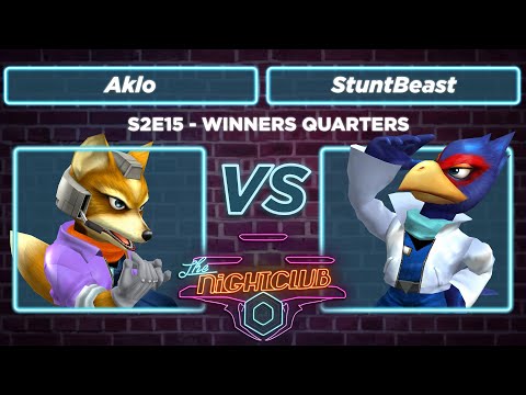 The Nightclub S2E15: StuntBeast (Falco) vs CM | Aklo (Fox) - Winners Quarters SSBM