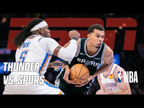 NBA Mini: Oklahoma City Thunder vs. San Antonio Spurs | Extended Highlights