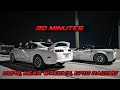 20 Minutes of the Wildest Street Racing of 2023, Near Wrecks, Cops, and insane 3 way racing