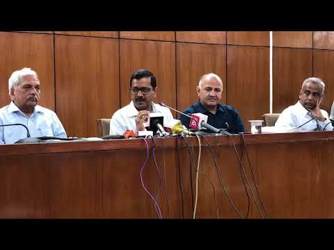 Delhi CM Arvind Kejriwal Briefs Media Post Delhi Budget in Vidhan Sabha