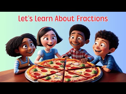 Let's Learn About Fractions | Math For Preschoolers