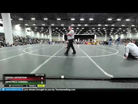 106 Lbs Champ. Round 2 - Zavian LaFountain, OH Vs Demetrios Carrera, IL 9ec0