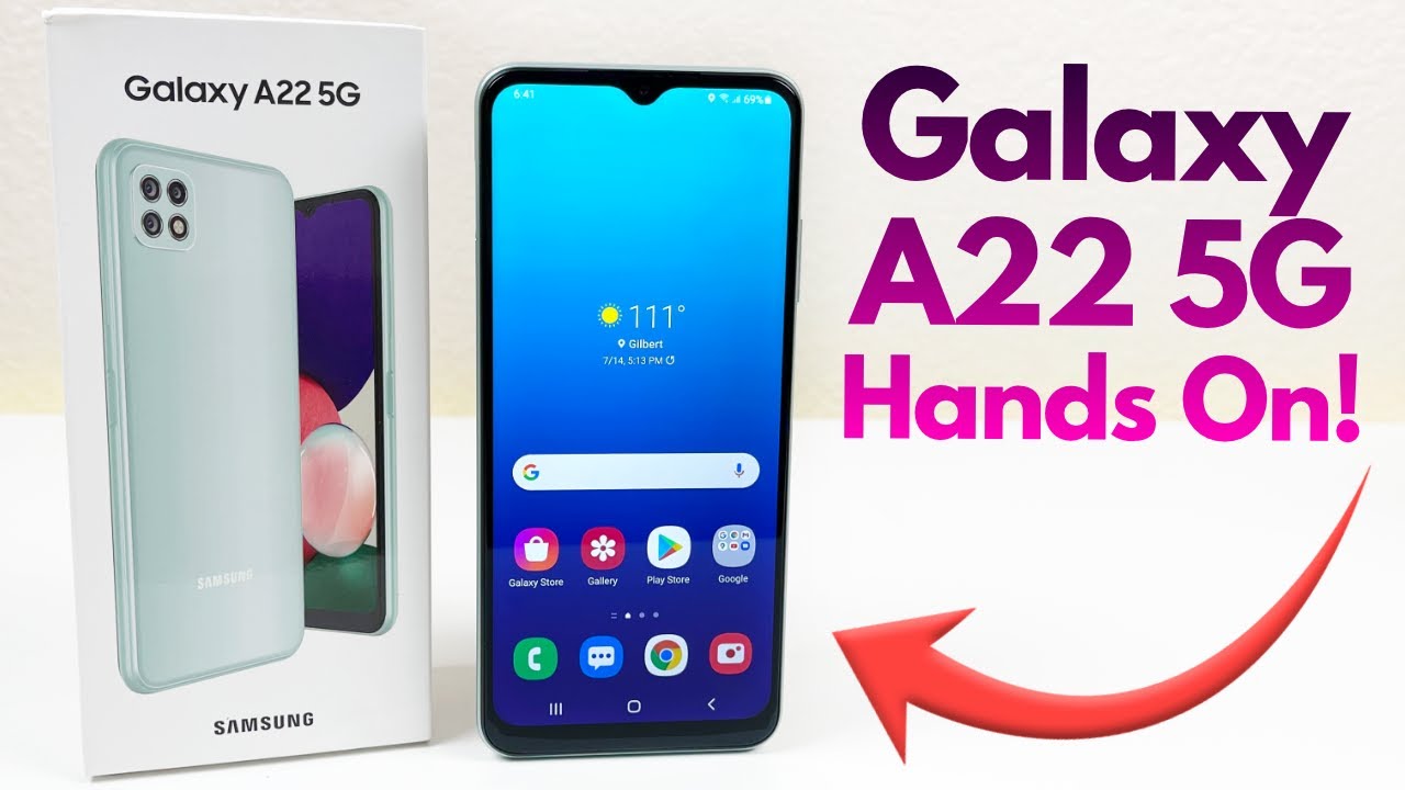 Samsung Galaxy A22 5G - Hands On & First Impressions!