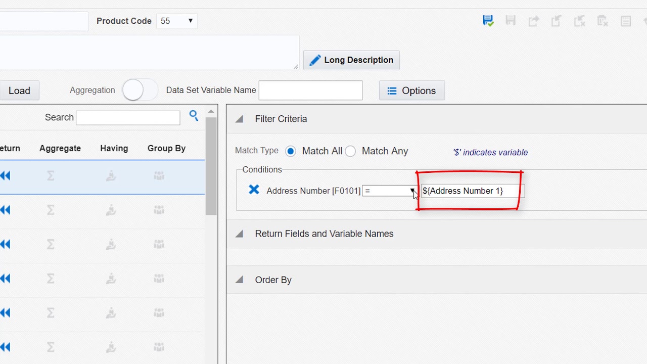 Creating a Data Request