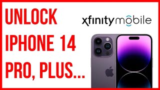 Unlock iPhone 14, 14 Plus, 14 Pro, 14 Pro Max Xfinity Mobile USA for Free