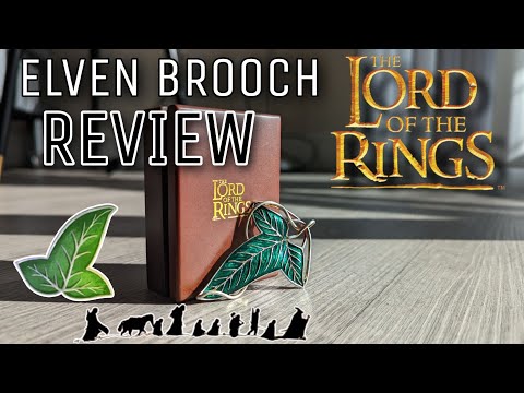 The Lord of the Rings | ELVEN BROOCH Review | The Noble Collection