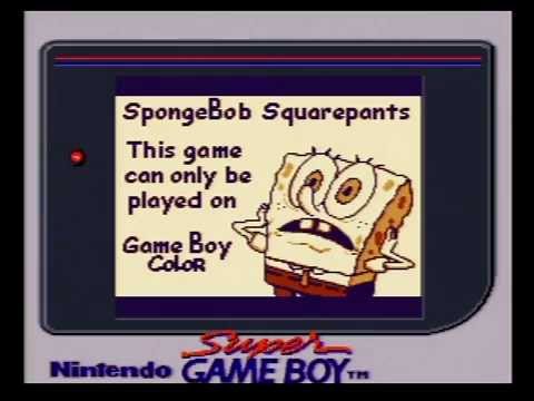 Spongebob Squarepants : Legend of the Lost Spatula Game Boy