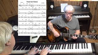 I Never Had A Chance - Jazz guitar &amp; piano cover ( Irving Berlin )