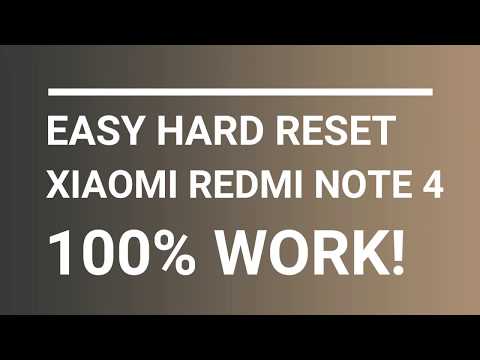 Easily Hard Reset Xiaomi Redmi Note 4, 4 Pro, and 4X 100% Work