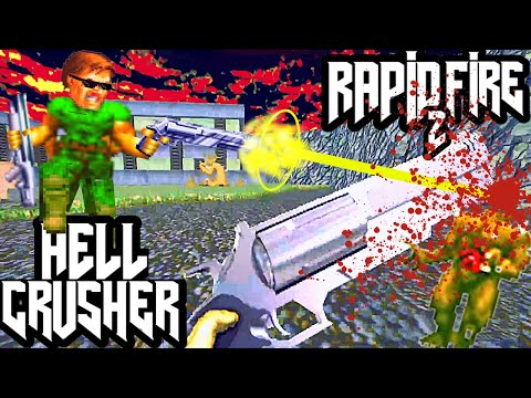 DOOM: HELL CRUSHER / Rapidfire 2：True Colors ｜BIG GUNZ GO BANG-BANG & KAPOW💥💥🔫 ❗️❗️(2022)