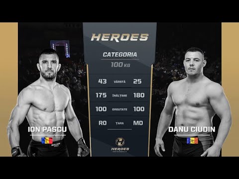 ION PASCU - DANU CIUDIN (MOLDOVEANU) (Heroes MMA - 03 Noiembrie 2025)
