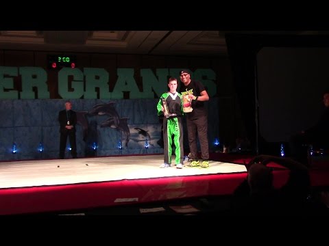 Erick Eguiluz vs Blake Spence - 2015 Super Grands - World Title Point Sparring