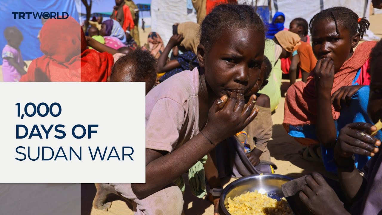 Sudan war hits 1,000 days as millions face starvation