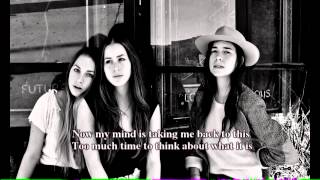Better Off - Haim - Lyrics on Screen (HD)