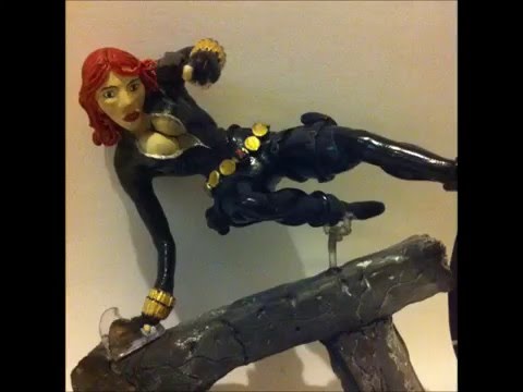 Custom made Black Widow Sculpture not bowen or sideshow