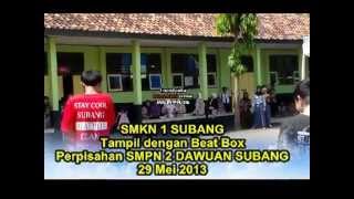 preview picture of video 'Perpisahan SMPN 2 DAWUAN, 29 Mei 2013 - SMKN 1 SUBANG BEAT BOX'