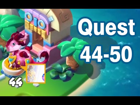 Dragon Mania Legends quest 44 to 50 with Tribal, Prairie & Mist dragons