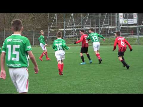 Tweede helft DOVO JO14-1 - VVIJ JO14-1(vr)