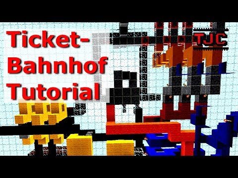 [TUTORIAL] BAHNHOF mit echten TICKETS (Automat & Abfahrt)