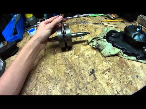 kx 80 blown crankshaft bearing