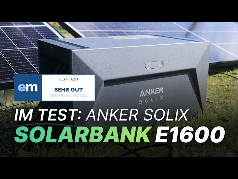 Anker Solix Solarbank E1600 im Test: Funktionen, Effizienz & Amortisation (ab 734,- € mit Gutschein)