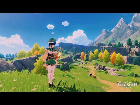 A Journey Around the City of Winds and Idylls - a Genshin Impact playlist (slowed)