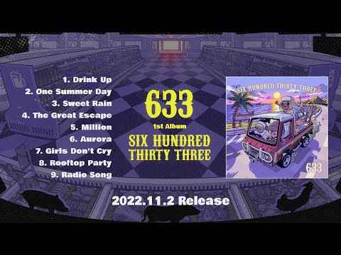 633 - 1st ALBUM「SIX HUNDRED THIRTY THREE」Official Teaser