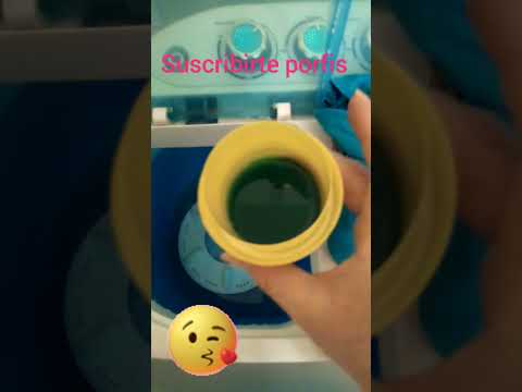 lavadora que exprime en segundos 😲