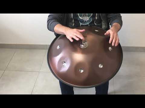 SPACEDRUM EVOLUTION DEEP SKY (HANDPAN) - 60 cm - 8 notes - Metal Sounds