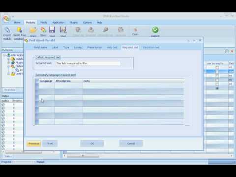 DNNKickStart - How to use the field wizard quick overview