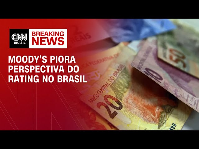 Moody’s piora perspectiva da nota de crédito do Brasil | FECHAMENTO DE MERCADO
