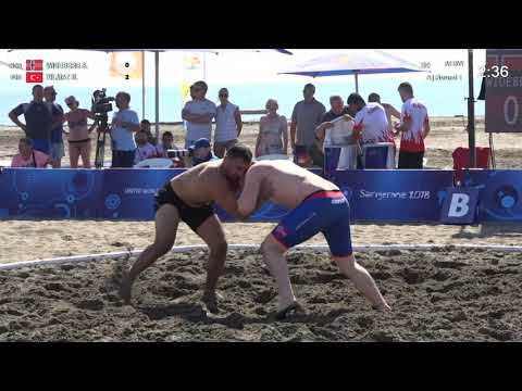 Round 1 Men's BW - +90 kg: S. WIDEBERG (NOR) v. U. YILMAZ (TUR)