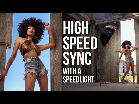 High Speed Sync Portraits with a Speedlight