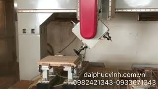 Máy CNC 3D 4 Dao - máy phay CNC