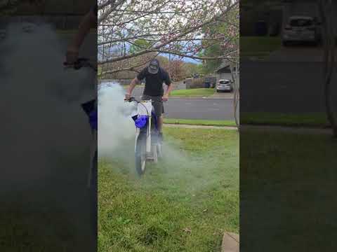 05 yz250 rebuild first start... not great...