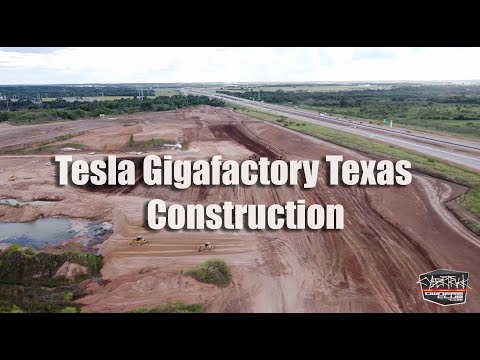 Tesla Cybertruck Gigafactory Texas Construction Underway!