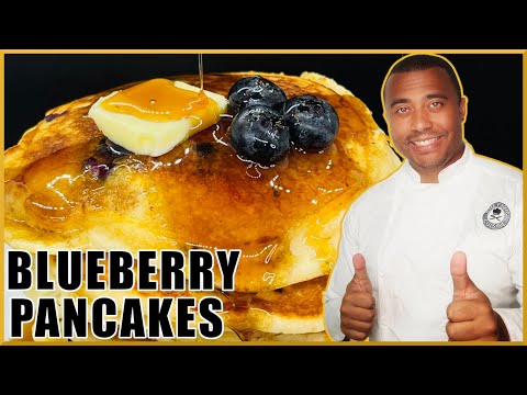 How to Make the BEST Blueberry Pancakes!
