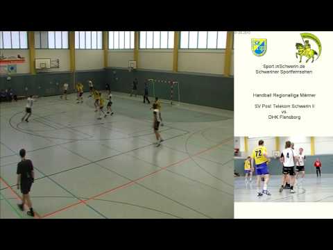 Handball Regionalliga Männer 28:40 (16:24) SV Post Schwerin II - DHK Flensborg