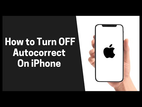 How to Turn OFF Autocorrect On iPhone 2022