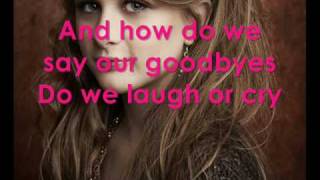 Goodbyes By Savannah Outen w/ lyrics
