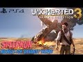 Uncharted 3 Drake's Deception PS4 - Full Speedrun Mode Walkthrough (Neediest For Speediest Trophy)