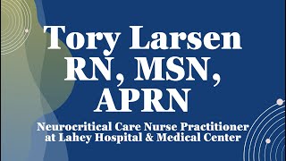 AGACNP Specialty Preceptor of the Year 2020:  Tory Larsen