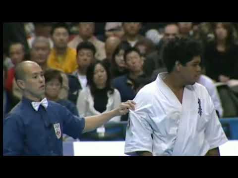 Anderson da Silva vs Petar Martinov The 9th Word Open Karate Tournament 2007