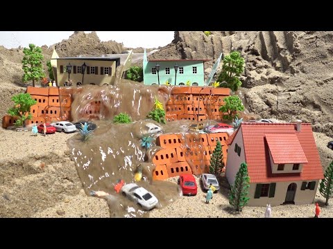 Dam Breach Movies Part 7 - Towns Destruction Experiments