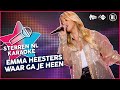 Emma Heesters - Waar ga je heen // Sterren NL Karaoke