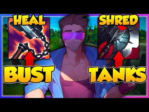 Use these TWO ITEMS to DESTROY TANKS as Garen Mid | riste | League of Legends