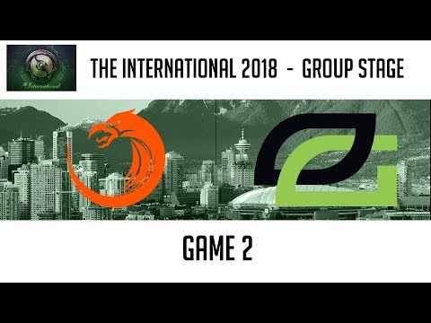 TNC Predator vs OpTic Gaming (Game 2) | The International 2018: Group Stage