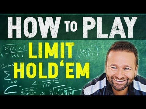 How to Play Limit Hold'em